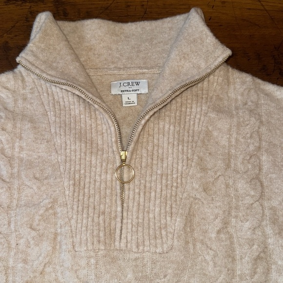J Crew outlet Light camel color sweater - Picture 3 of 5